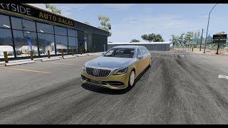 Test drive Mercedes-Maybach S650 Pullman 2017-2021 (BeamNG.Drive)