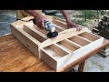 Amazing Utility Woodworking Invention Idea // DIY Food Can Dispenser   With plans!