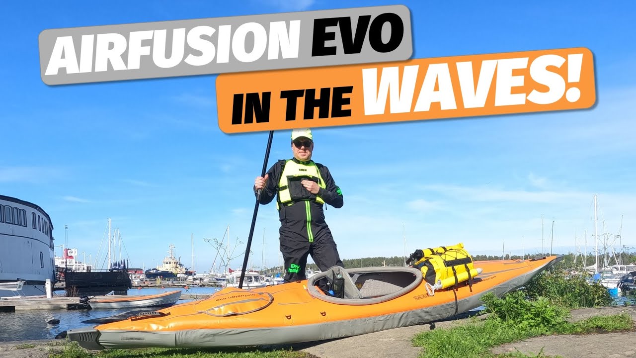 KAYAK TEST: Testing the limits of the Airfusion EVO inflatable kayak from Advanced Elements!