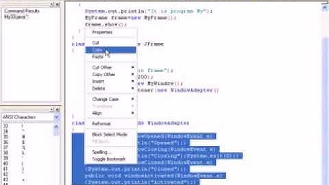 #Java Урок 102 Перехват событий, происходящих с окнами. Использование адаптеров