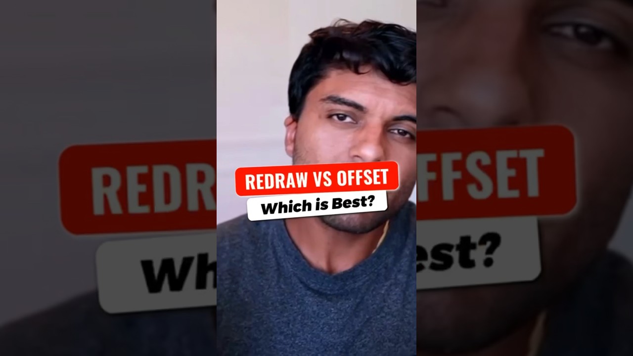 Redraw Vs Offset Which Is Best?