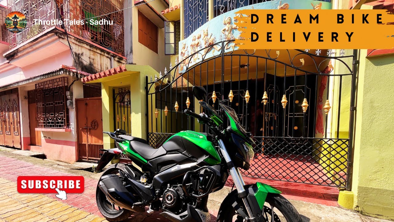 💚 My Dream Bike Bajaj Dominar 400 | Delivery Day & First Ride Experience 🚀