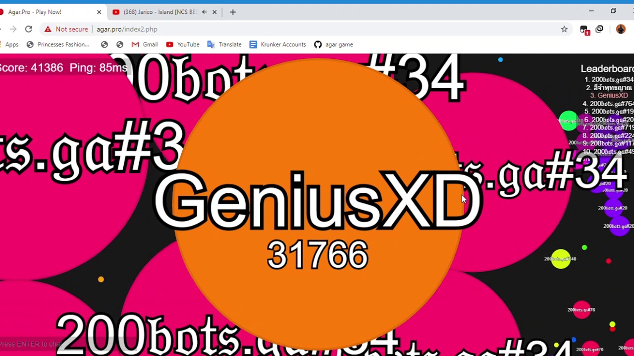 [Released] Free Agar.pro Bots 2020