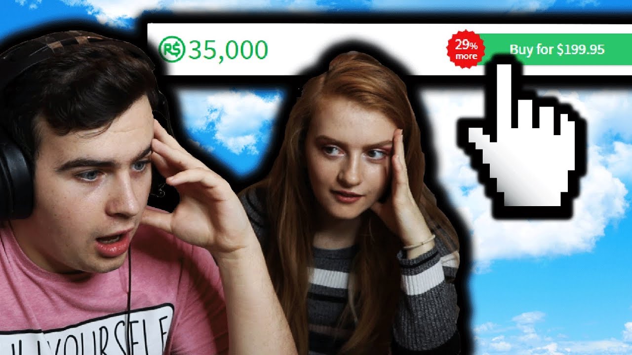 Buying 35 000 Robux W Girlfriend Youtube - 35 000 robux