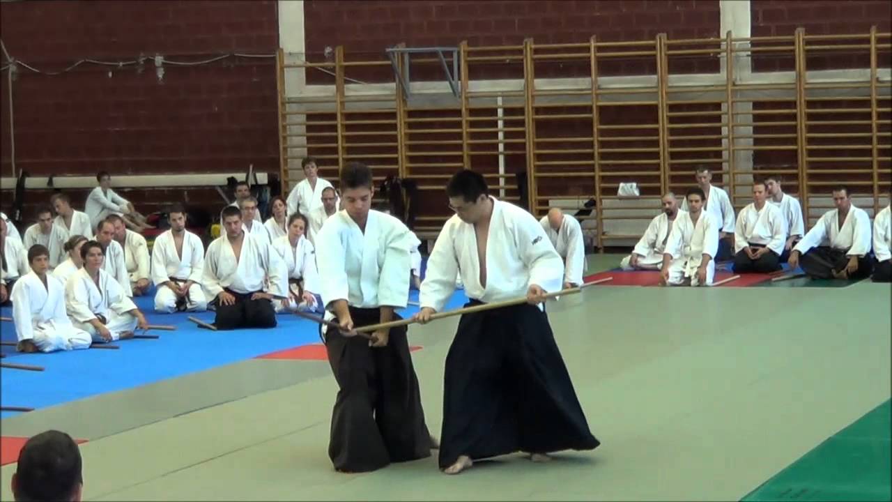 Hiroaki Kobayashi Summer camp Hungary 2012 Kumi jo