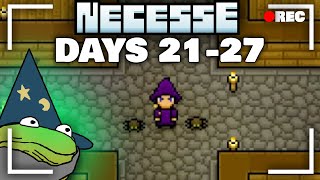 Necessse, Surviving Days 21-27