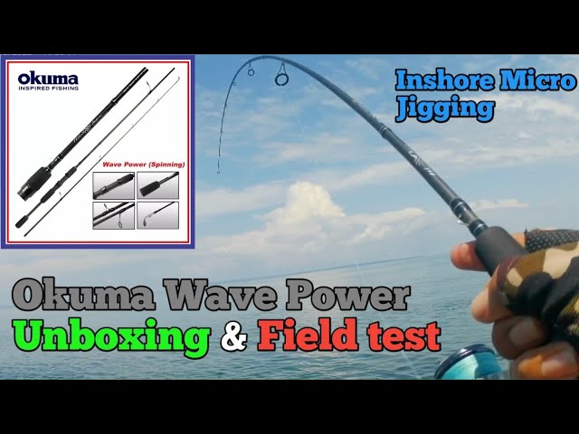 FISHING TIME USING OKUMA WAVE POWER SPIN RODS,ENJOY!!! 