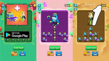 Merge Master: Monster Battle Gameplay Walkthrough Part 1 - Level 1 ~ 22 (Android)