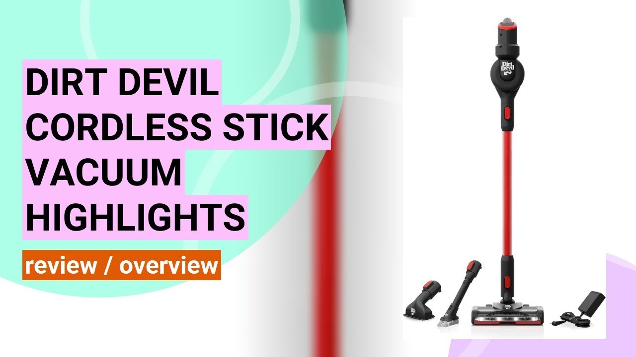 Dirt Devil Cordless Stick Vacuum Review: Lightweight & Powerful Cleaning
