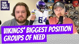 Minnesota Vikings' BIGGEST positions of need after NFL Draft