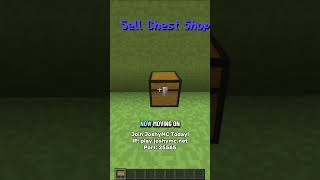 How to make Chest Shops in JoshyMC