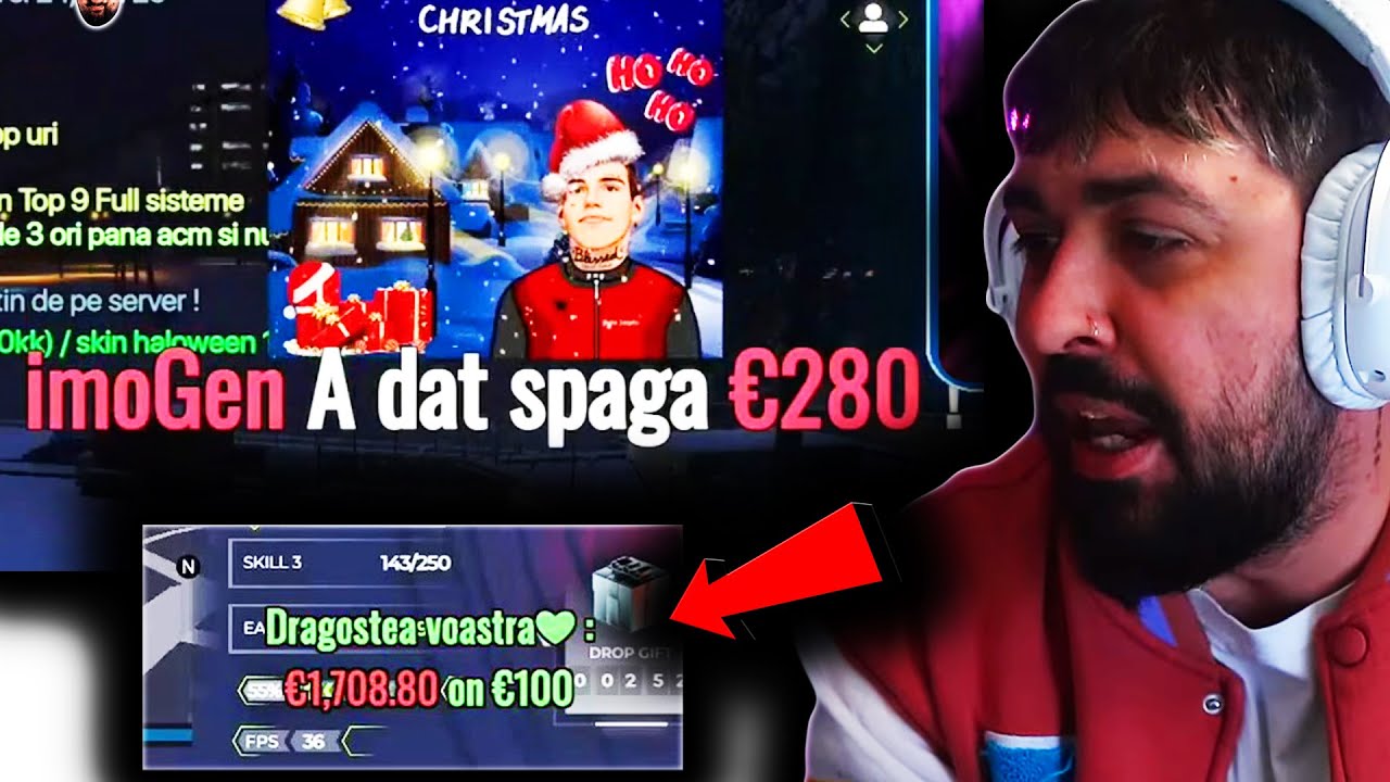 IMOGEN AJUTA UN BAIAT CU PROBLEME SI II DONEAZA PE LIVE (RESPECT IMOGEN❤️)?!