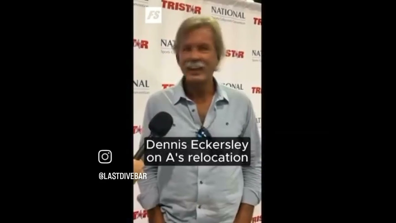 Oakland A's legend, Dennis Eckersley spoke with @fansided following a signing appearance