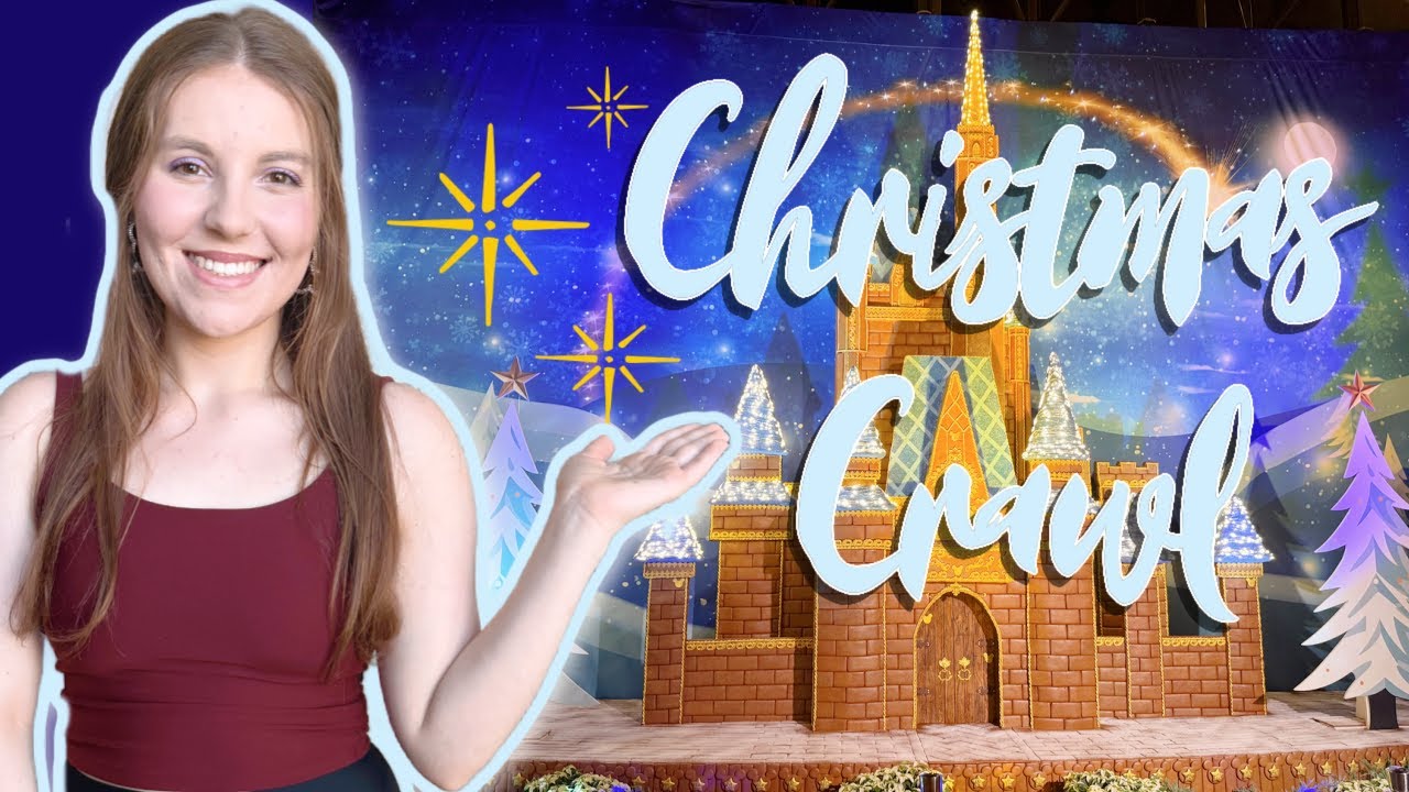 Рождественское путешествие по курорту Диснейленд 🎄✨ | Величественный флоридский, современный и по...