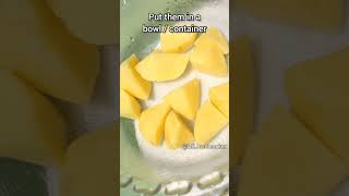 How to keep potatoes fresh after cutting them? #shorts #hack #viral #kitchentips