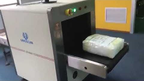 UNIQSCAN x ray baggage scanner model SF6040-security inspection equipment manufacturer