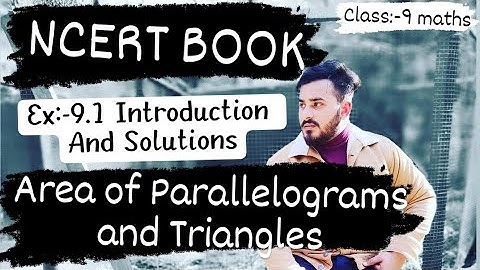 Area of ||gm and ∆