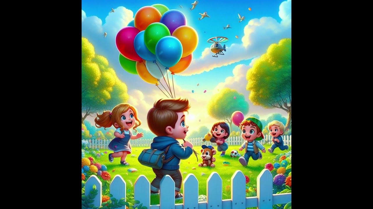 🌈 Colorful Balloons Adventure | Fun Children's Song for Joyful Imaginations! 🎈