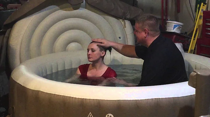 Amber Pott's Glory Baptism!