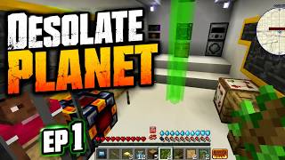 I CRASHED on a DESOLATE PLANET! | Desolate Planet: A Crash Landing Remake EP:1