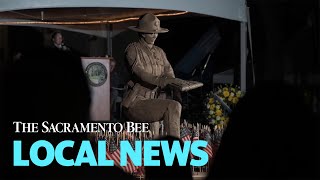 See Unveiling Of Female Police Officer Statue At California Peace Officers Monument