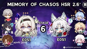 Memory of Chaos 6 With Super Break and FUA Team | Honkai Star Rail 2.6
