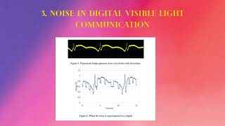 Noise Mitigation Methods for Digital Visible Light Communication