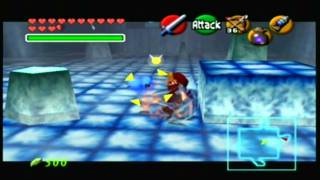 Zelda Ocarina of Time [GC-HD] Walkthrough 100% Part 18 - Ice Cavern