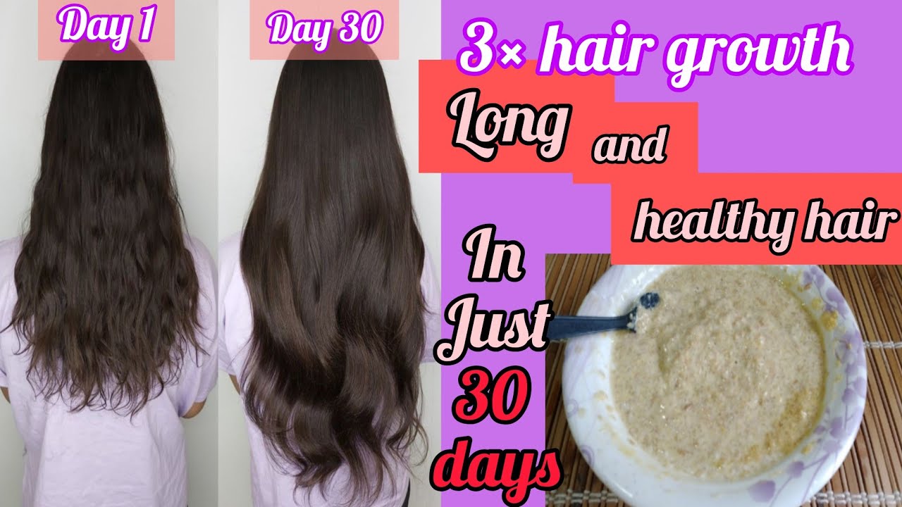 No more hair fall || Get long and healthy hair in just 30 days 💯 ...