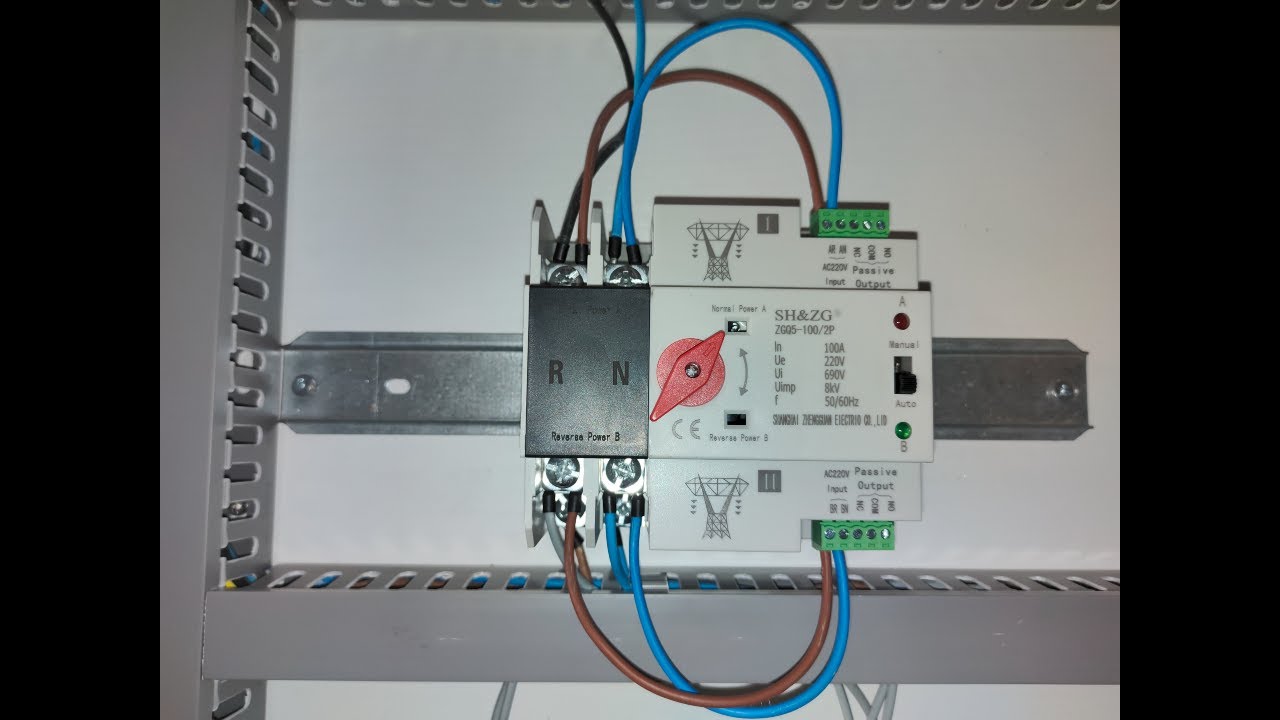 interruptor de transferencia