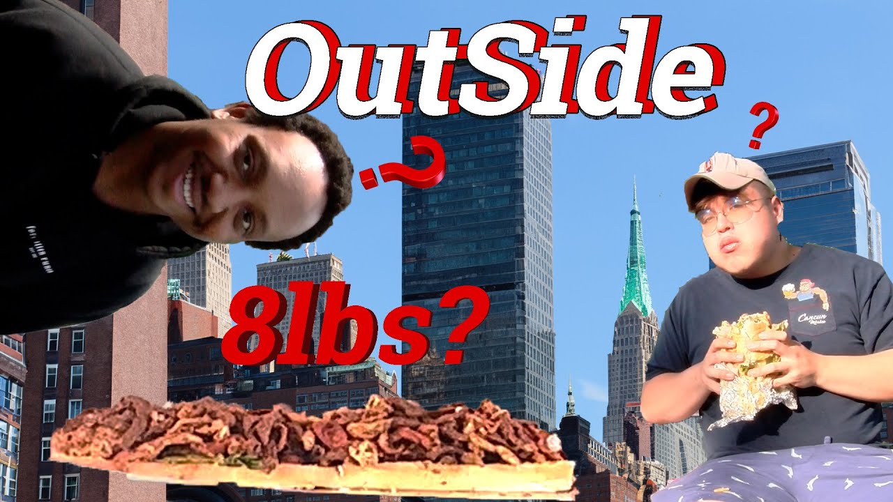 Attempting To Eat an 8lb Sandwich