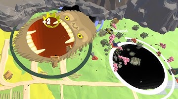 Hole.io Map Control: 100.00% - Big Hole WORLD RECORD #118