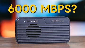 Fastest SSD Enclosure for Mac: Thunderbolt 5 Acasis TB501 Pro NVME Review