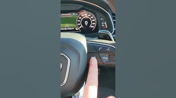 Essential RSQ8 button action | carwow #Shorts