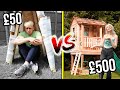 £50 VS £500 FORT BUILDING! *Budget Challenge*