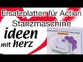 #haul  #diy ❤️ Ideen mit Herz ❤️ Ersatzplatten für Stanzmaschine 😳 günstig 😘 WOW