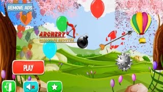 Archery Balloons Shooter Hd Andorid Gameplay For Kids  Part 2 screenshot 2