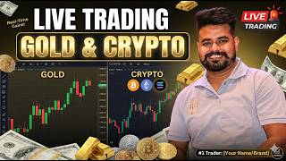 Live Trading Crypto Gold Silver Crude Oil | Btc Eth Live Trading