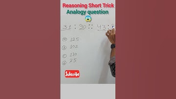 Analogy question by Amit Verma Sir #reels #reasoning #maths #viral