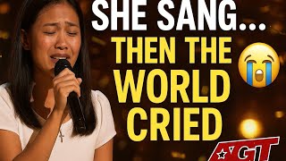 Before She Passed Away, Filipina “Nightingale” SHOOK the World with Her Emotional AGT Audition! 😭🌏