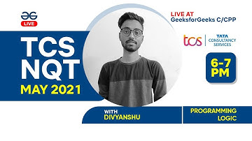 TCS NQT Programmeren Logica MCQ oplossen | GeeksforGeeks C/CPP
