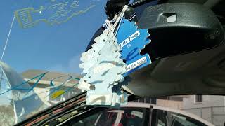 Summer Linen Little Tree Air Freshener in Colorado Junkyard Car 2018
