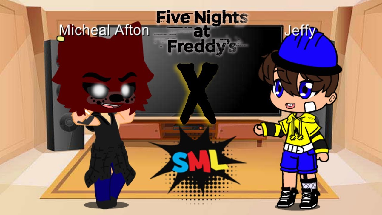 FNAF Characters and Animatronics react to @SMLMovies Five Nights at Freddys