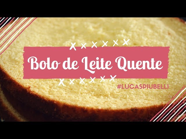 Café Duarte - Receita do Bolo Macio de Leite Quente. Ingredientes