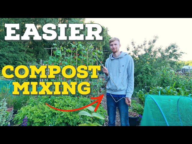 Making And Mixing Compost Is Easy With This Brilliant Garden Tool! 