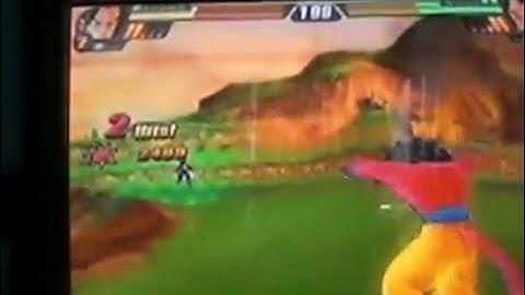 Dragonball Z Budokai Tenkaichi 3: SSJ4 Goku vs. SSJ4 Vegeta