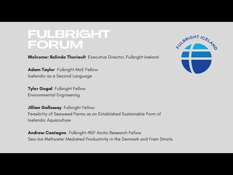 Fulbright Forum May 2022 - part 1