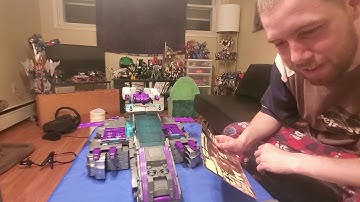 Titans Return Trypticon Review And Stickering Pt2 (Ship Mode)