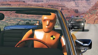 Crash Test Dummy: Police Escape 4 | BeamNG.drive