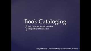 Book Cataloging